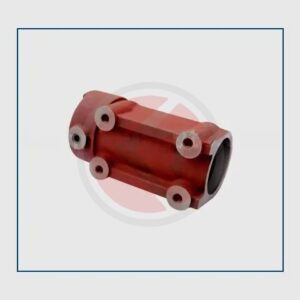 Swaraj 2-hole red ram cylinder, reference 0280002E, part number 5010.