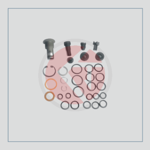 Complete hydraulic lift distributor repair kit for H.M.T. tractors, part number 2033.