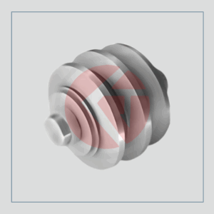 ZF model steering main nut assembly for Inter tractors, part number 3053.