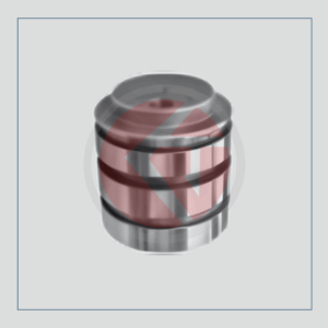 Standard 75.64mm ram cylinder piston with 3 grooves for Inter tractors, reference 3044376R93, part number 3067.