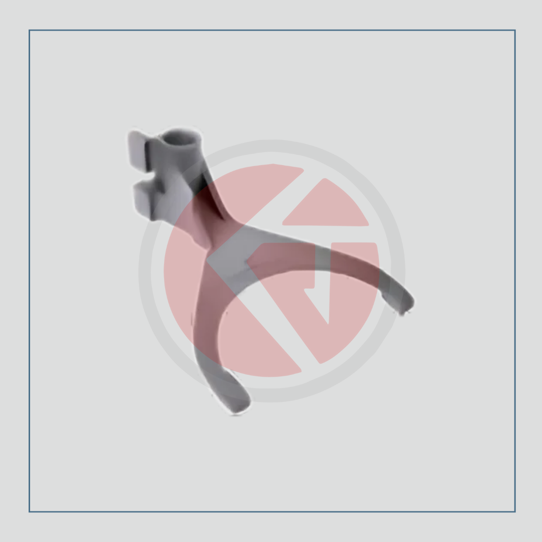 Massey Ferguson 245 large investment casting gear fork, reference 1860773M1, part number 4025.