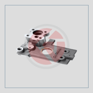 4063 Hyd. Pump Plate (Big) Rear With Bush & Screw Mf -1035