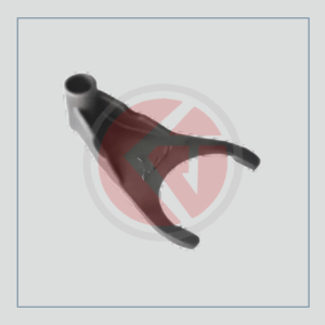 Massey Ferguson 245 medium investment casting gear fork, reference 1873532M1, part number 4067.