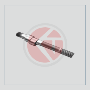 Massey Ferguson DI 21-spline hydraulic pump cam shaft, reference 1868544M92, part number 4068.