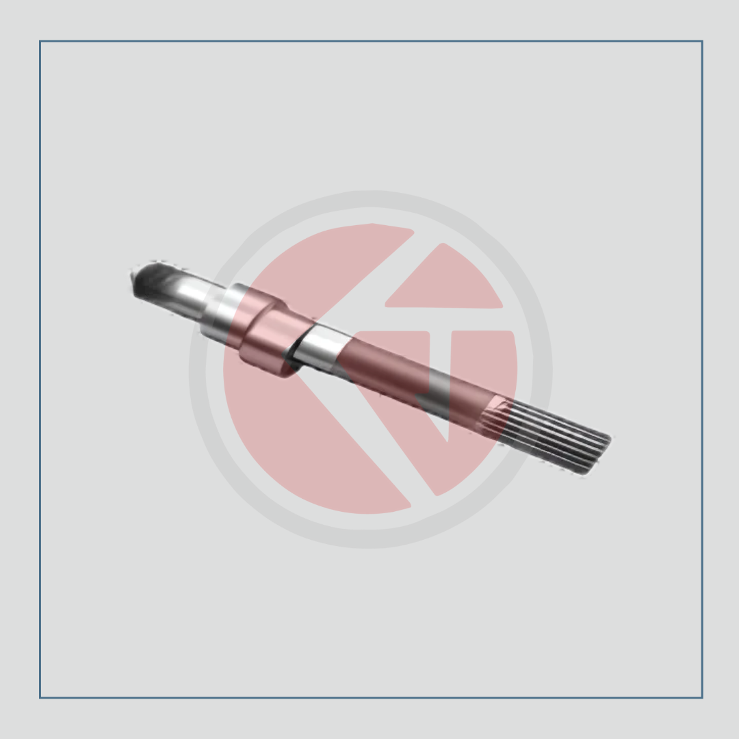 Massey Ferguson DI 21-spline hydraulic pump cam shaft, reference 1868544M92, part number 4068.