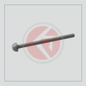 Massey Ferguson round head lock type control valve pin, reference 189364M91, part number 4085.