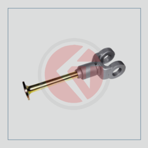 Massey Ferguson 1035 forged hydraulic lift clevis with plunger, reference 180972M2, part number 4095.