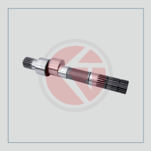 Massey Ferguson 285 21-long spline three groove type hydraulic pump cam shaft, reference 1871781M92, part number 4138.