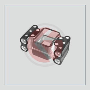 Massey Ferguson L-series 5-hole 23mm SG iron hydraulic pump minor kit, part number 4159-B.
