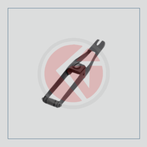 Massey Ferguson 135 hydraulic pump control valve lever, reference 897516M91, part number 4173.