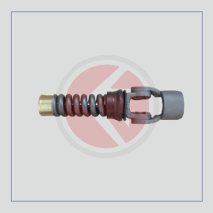 Massey Ferguson 245 hydraulic lift clevis with link assembly, part number 4185.