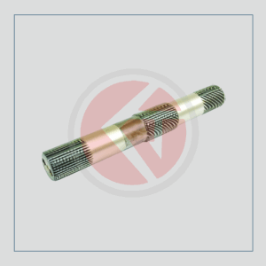 Massey Ferguson 37-spline three hole hydraulic lift arm shaft, reference 184359M2, part number 4193.