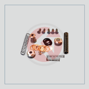 Complete hydraulic lift distributor repair kit with springs for Escort tractors, part number 6026.