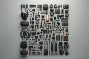 High quality tractor parts prepared for worldwide distribution, featuring durable engine, hydraulic, and electrical components ready for global shipping.