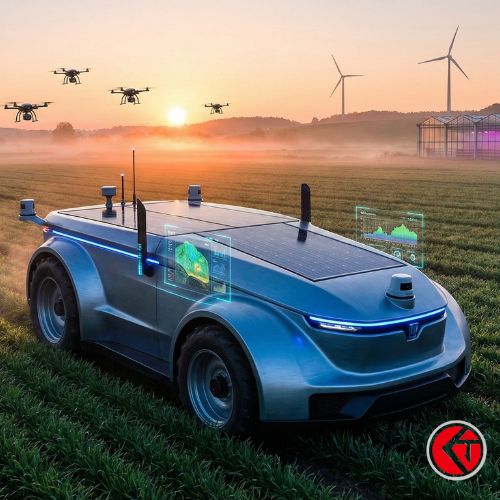 article about upcoming advancements in tractor technology for the year 2025.