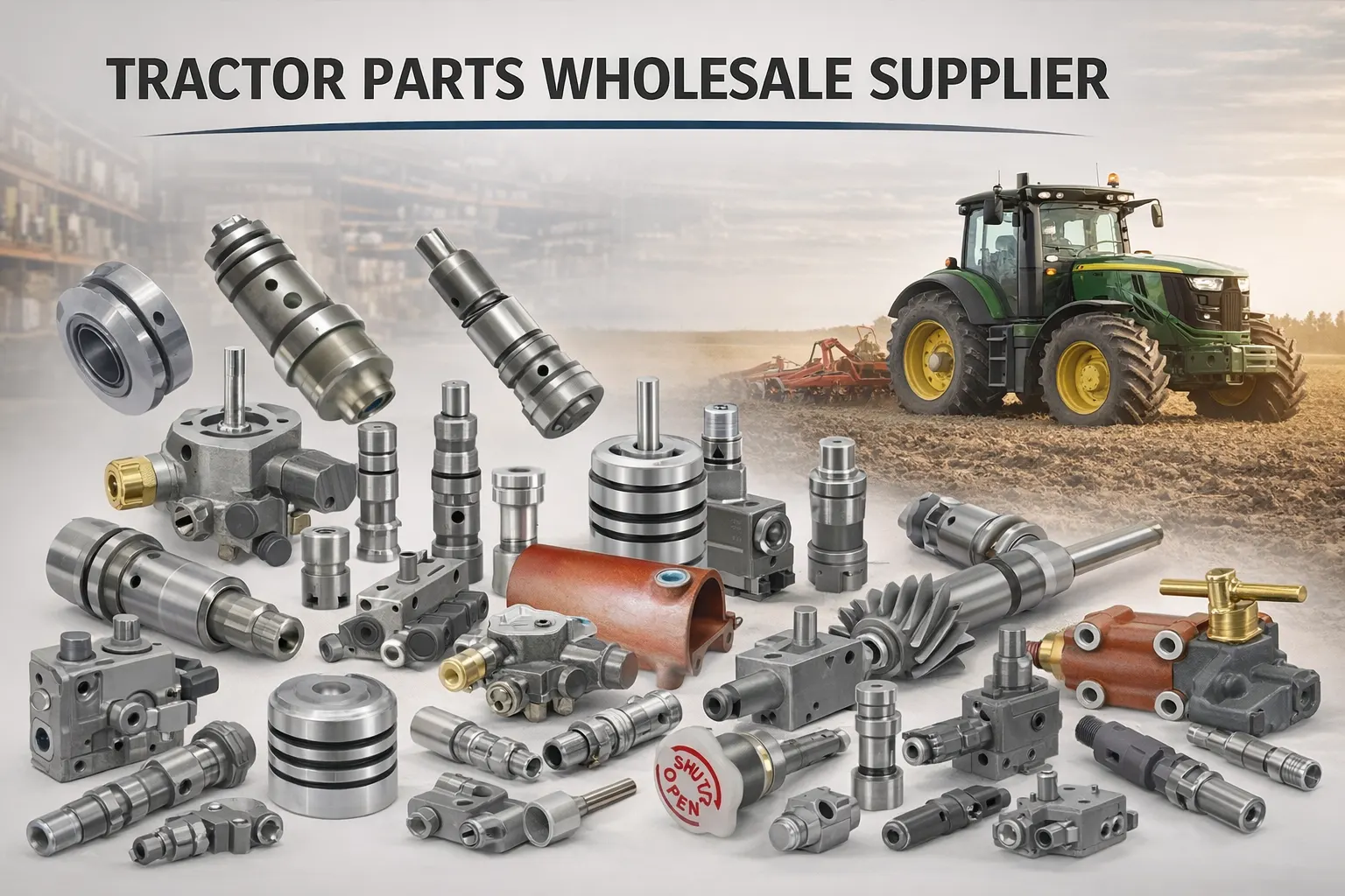 Tractor Parts Wholesale Supplier - Hydraulic and OEM Tractor Components
