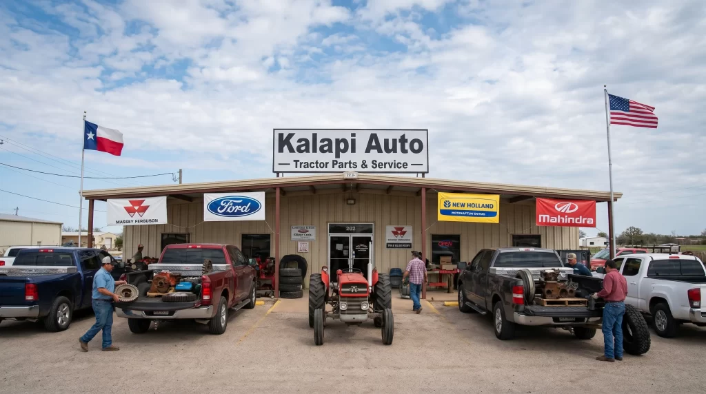 Kalapi Auto supplies Massey Ferguson, Ford, New Holland, and Mahindra tractor parts with bulk wholesale in Texas