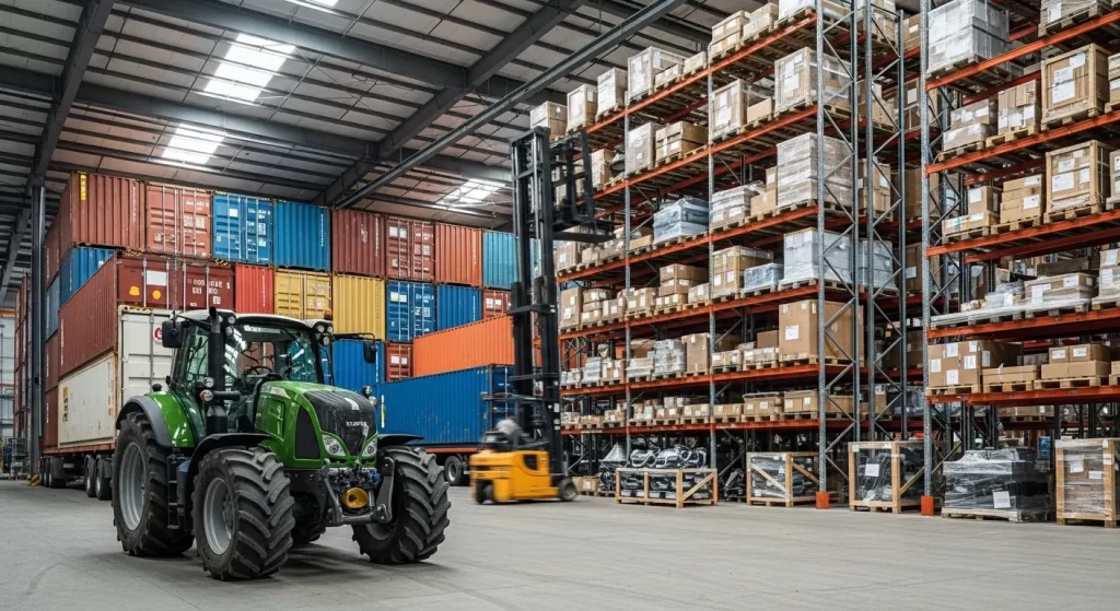 Tractor spare parts exporter offering factory-direct pricing, bulk orders, export support, and global supply solutions.
