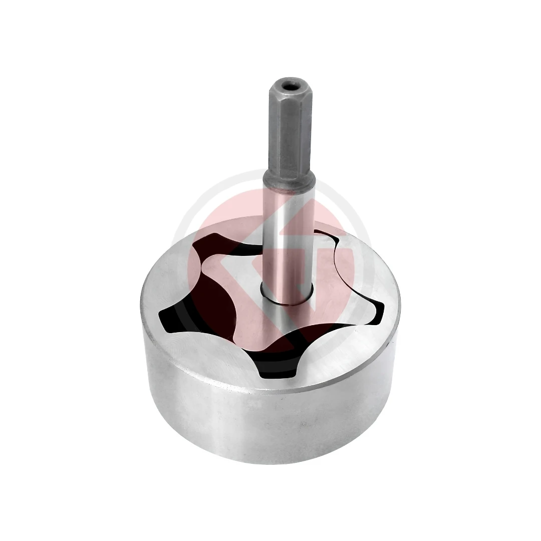 Ref DINN6608D - Ford 1034 Oil Pump Rotor & Shaft Assembly