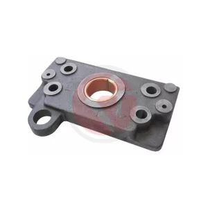 4062 Hyd. Pump Plate (Small) Front With Bush & Screw Mf-1035 - 181996M1 / 182006M91