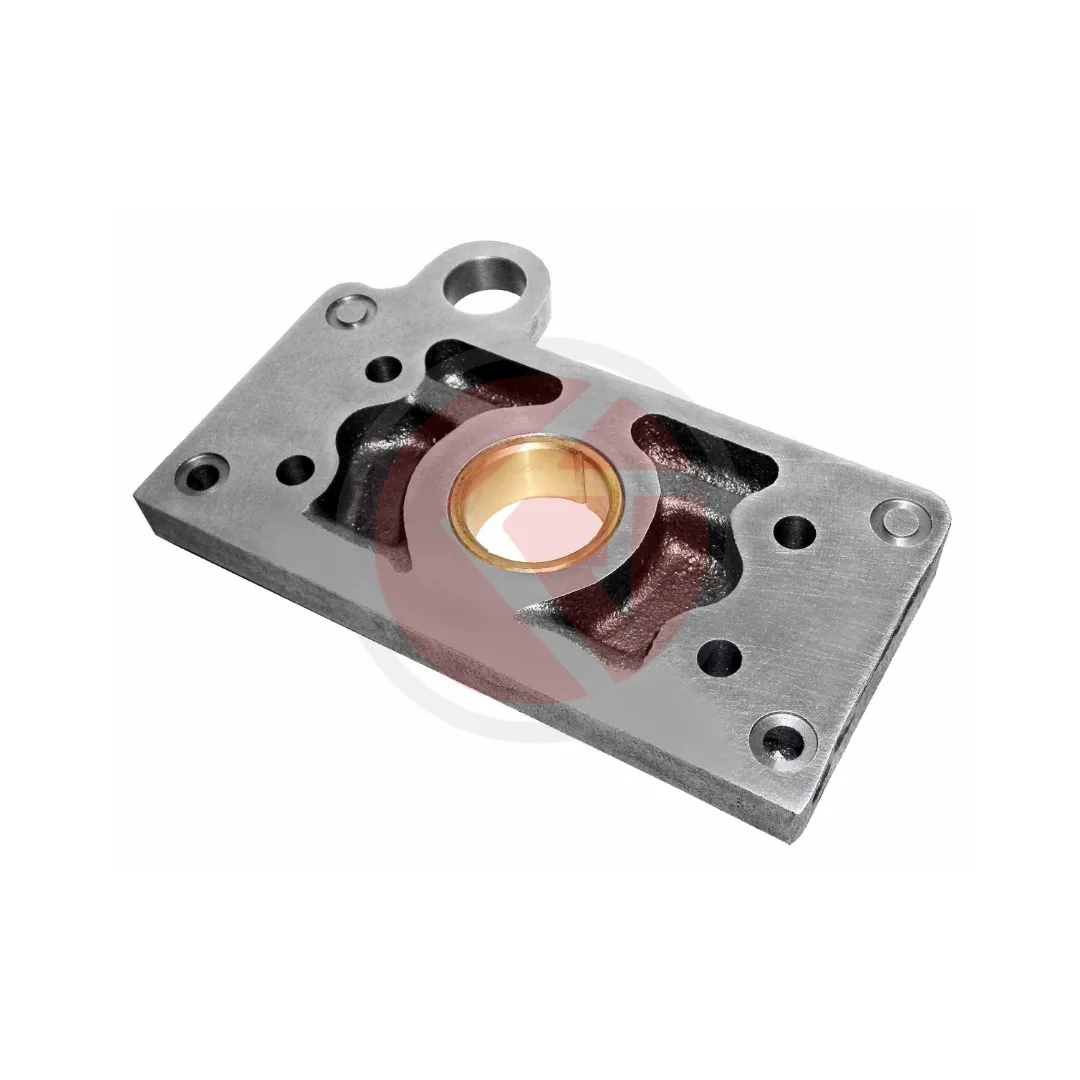 4129 Hyd. Pump Plate (Small) Front With Bush & Screw Mf-135 - 897487M91