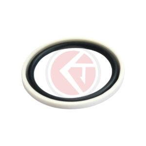 4217 Ram Cylinder Piston Ring Set (85 Mm) (White Tefnol & Rubber Ring ) (Set Of 2 Pcs) - 3761477M1 / 3761474M1 / 2528201K1 / 2528202K1