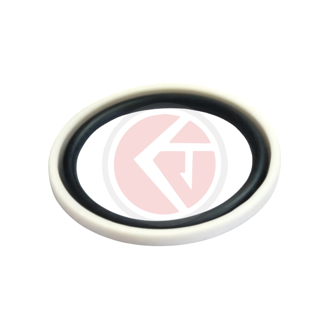 4217 Ram Cylinder Piston Ring Set (85 Mm) (White Tefnol & Rubber Ring ) (Set Of 2 Pcs) - 3761477M1 / 3761474M1 / 2528201K1 / 2528202K1