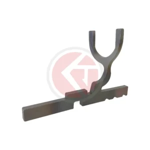 Bhoomiputra 1st and reverse gear fork for Inter tractors, part number 3074.