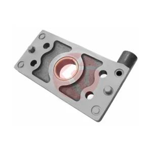 Swaraj small hydraulic pump plate with bush, reference P-281101, part number 5026.